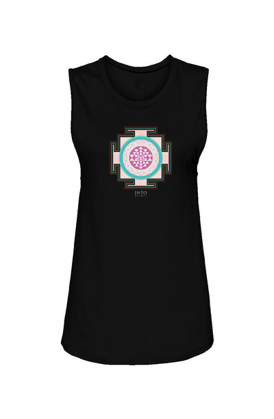 INNER LOVE MANDALA Womens Muscle Tank