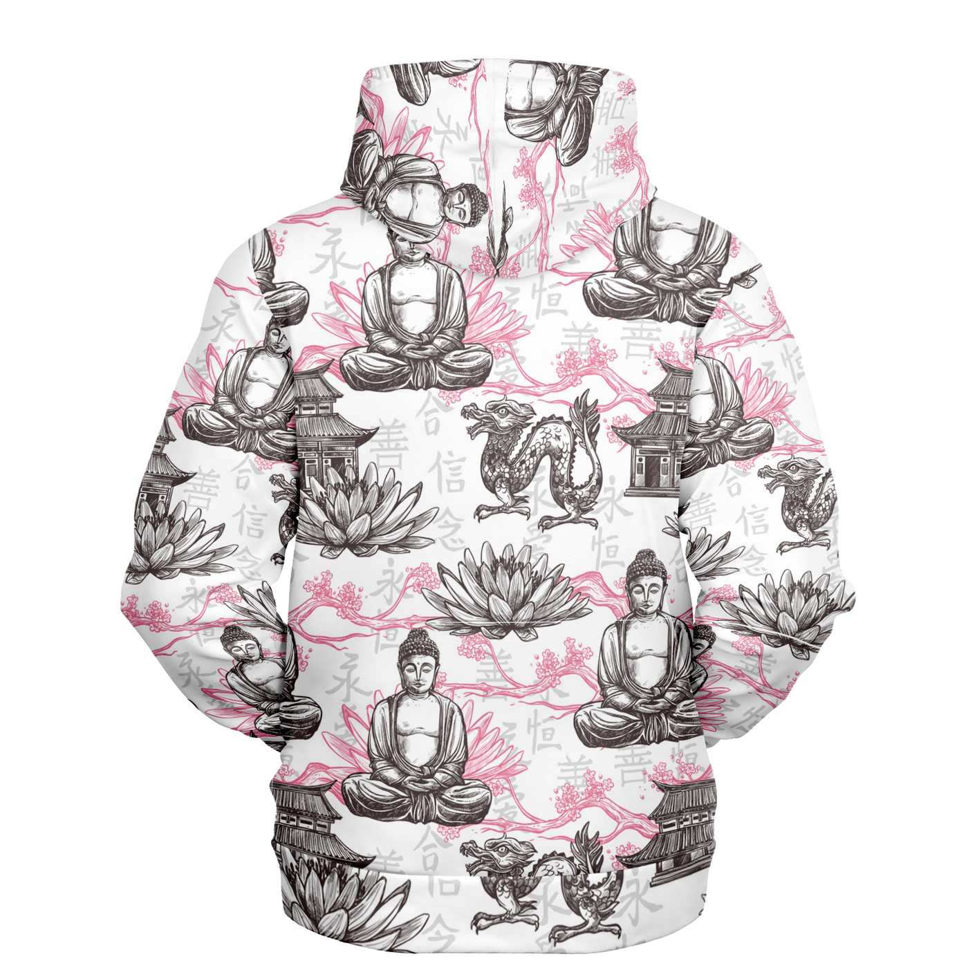 THE DRAGON WITHIN Eco-friendly women's hoodie