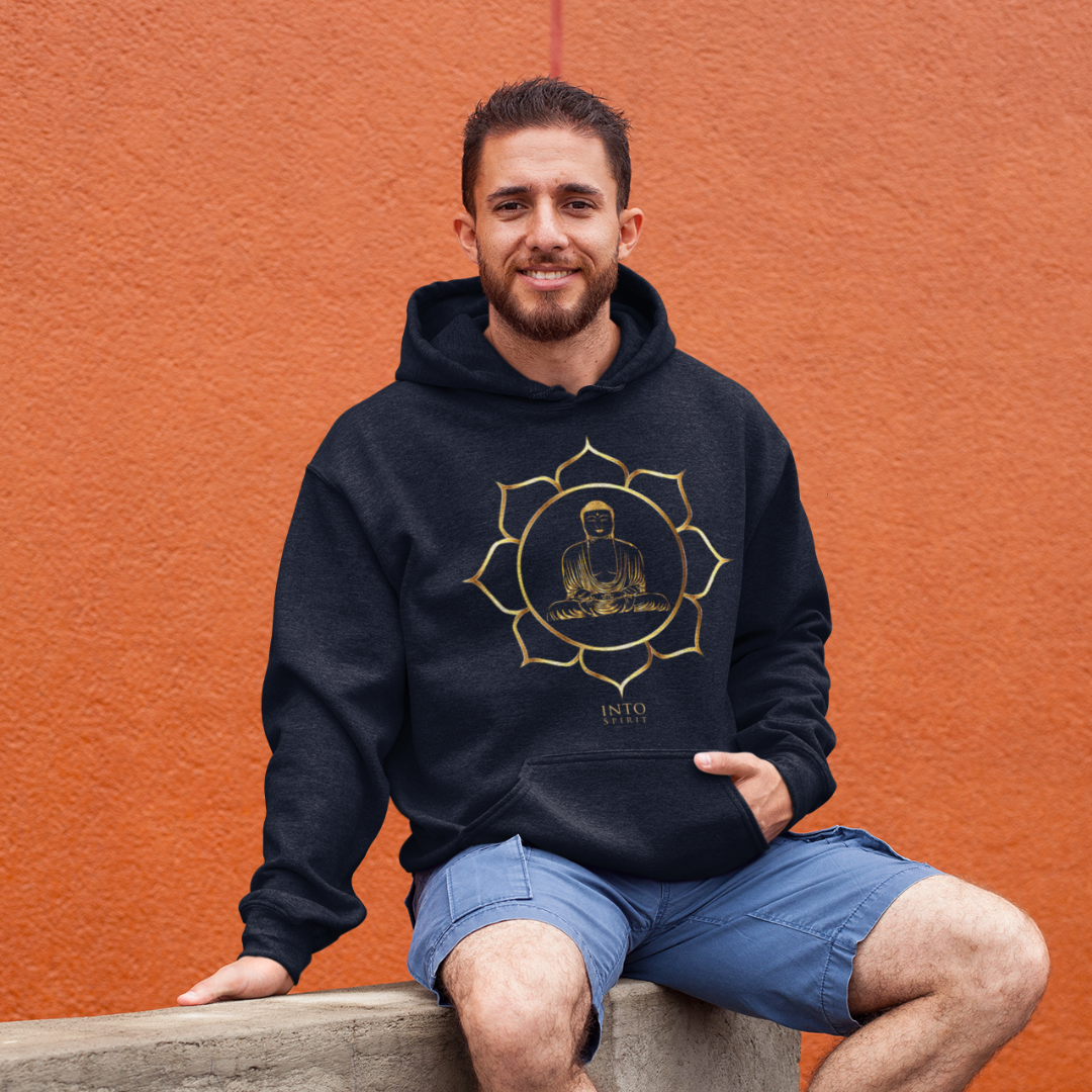 Buda mandala essential men´s eco-hoodie