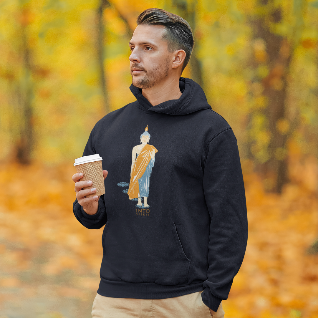 Yoga buda unisex eco-hoodie