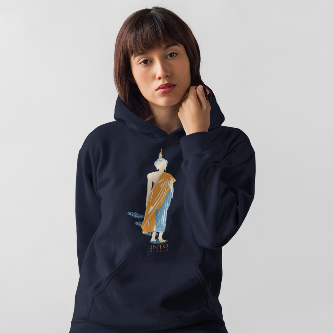 Yoga buda unisex eco-hoodie