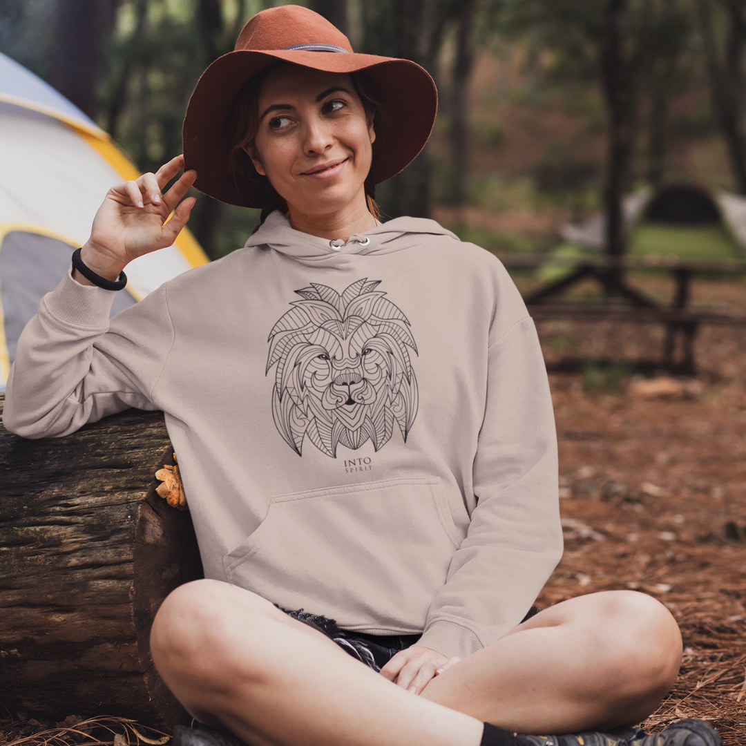 lion unisex eco-hoodie