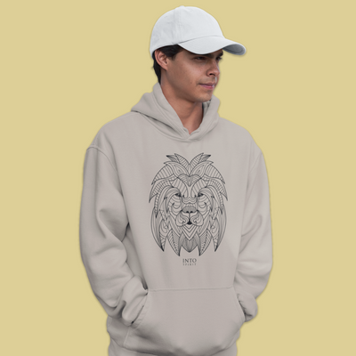 lion unisex eco-hoodie