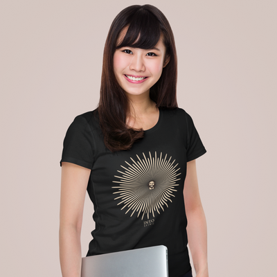 Jesus shines organic cotton women's t-shirt