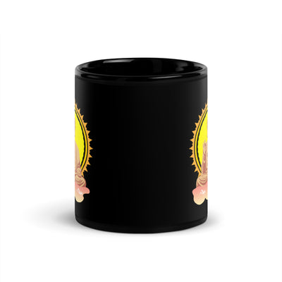 Black Glossy Mug