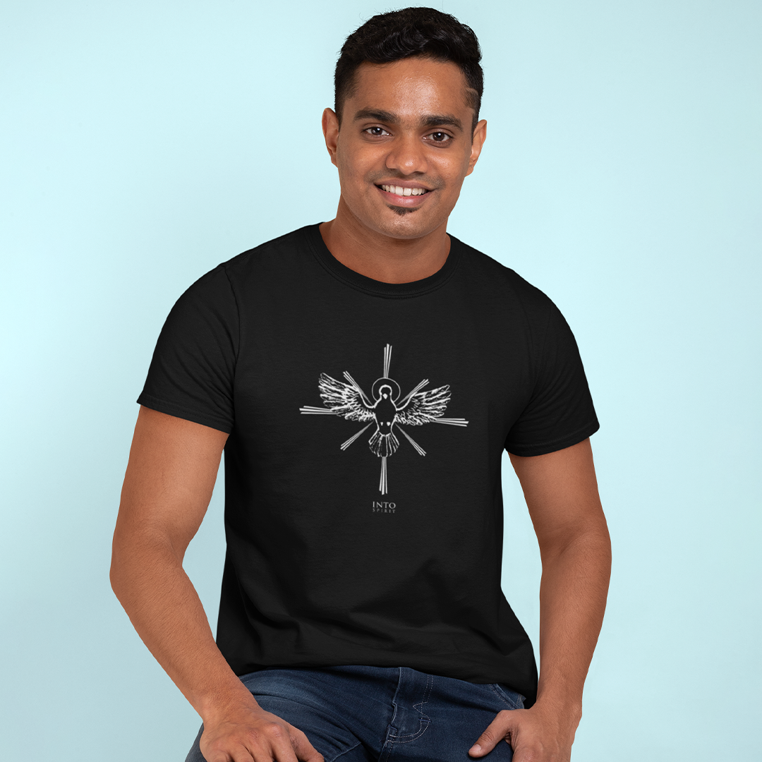 Holy spirit organic cotton men's t-shirt