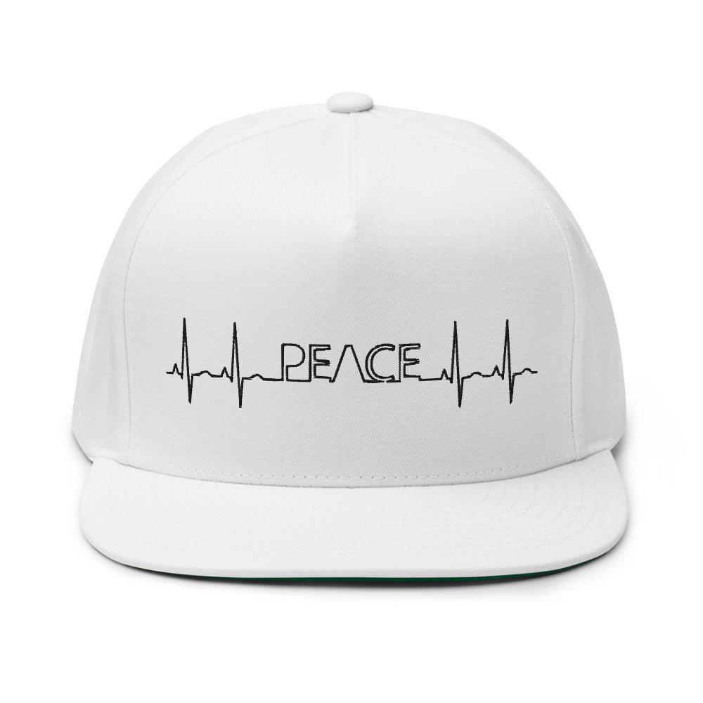 PEACE! Flat Bill Cap