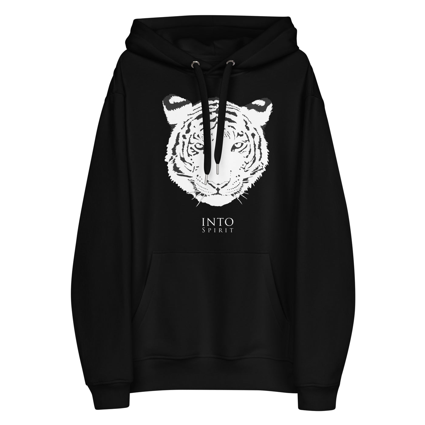 white tiger men´s eco-hoodie