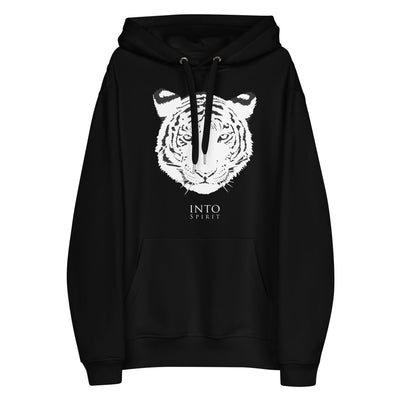 white tiger unisex eco-hoodie