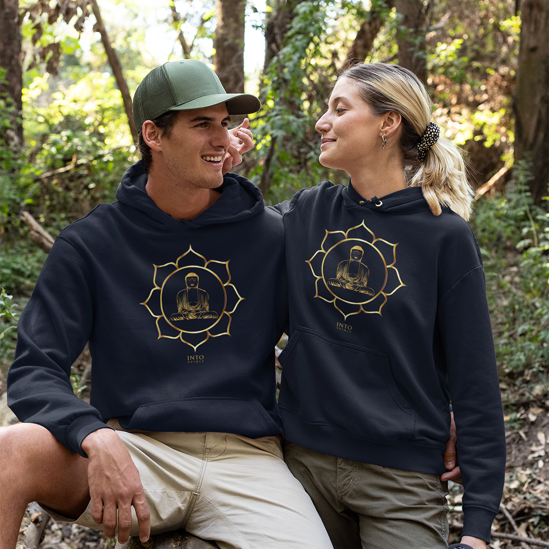 Buda mandala unisex essential eco-hoodie