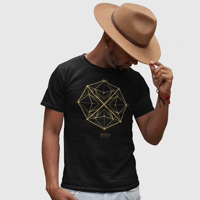 Sacred geometry mandala organic cotton t-shirt