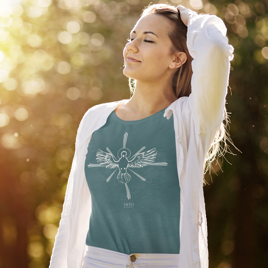 Holy spirit unisex organic cotton t-shirt