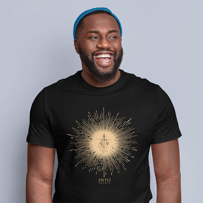 Jesus enlightens me, unisex Eco-T Shirt