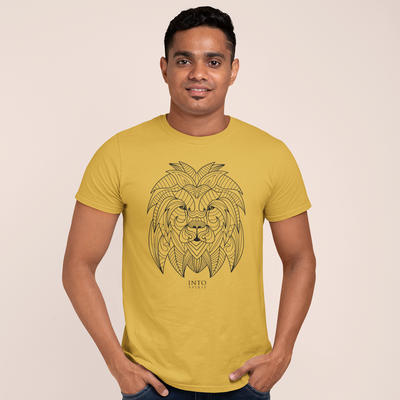 mandala lion, unisex Eco-T shirt