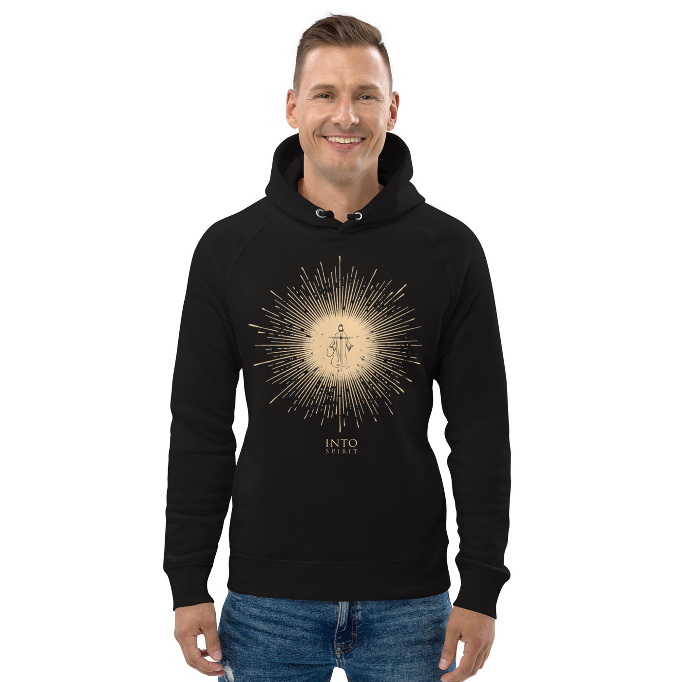 Jesus is my sun men´s eco-hoodie