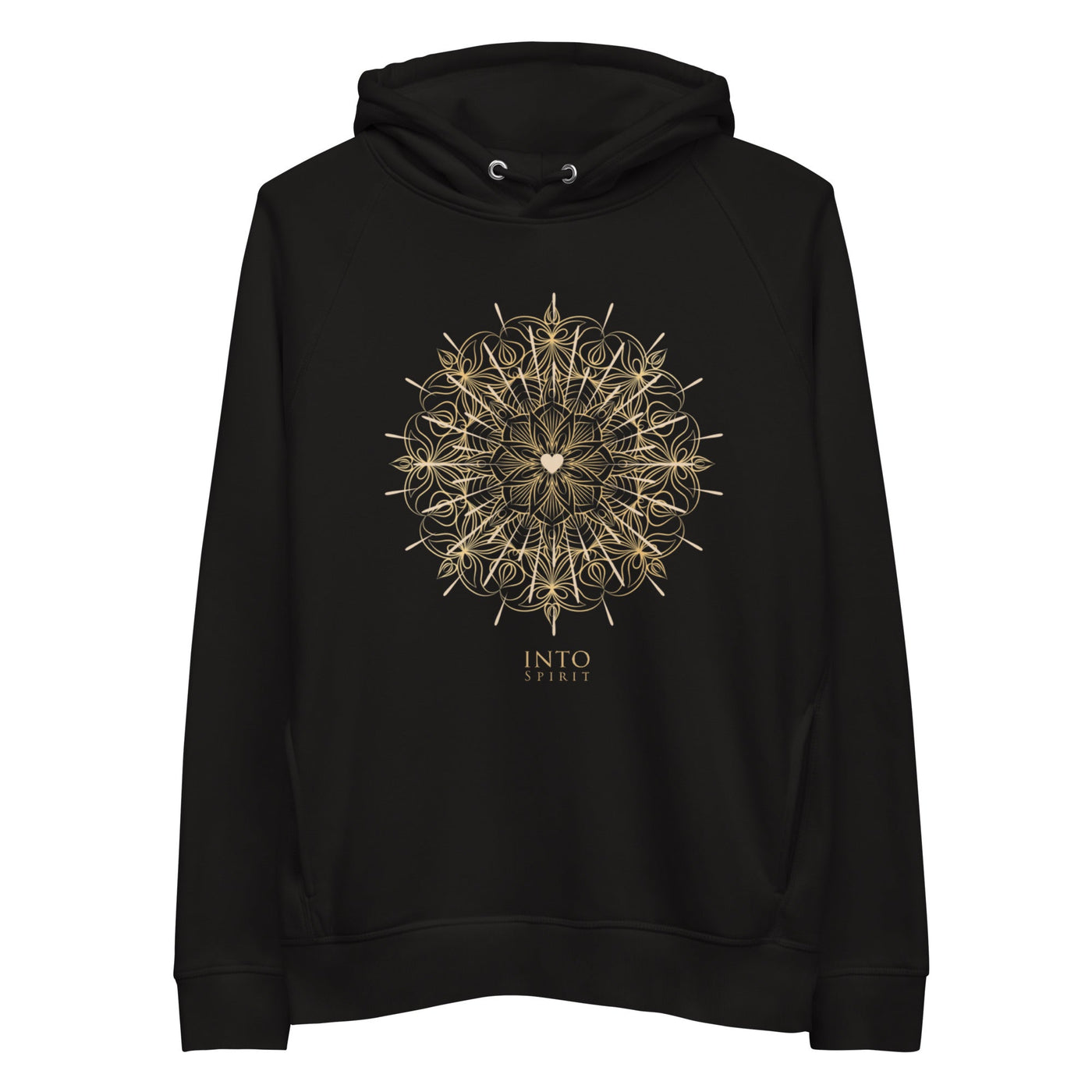 Heart mandala women´s eco-hoodie