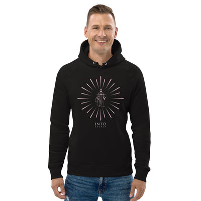 Jesus pink shine pullover unisex eco-hoodie