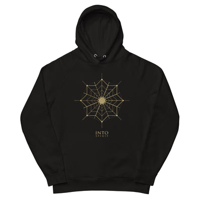 Sacred geometry flower pullover women´s eco-hoodie