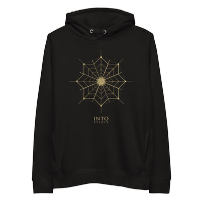 Sacred geometry flower pullover women´s eco-hoodie