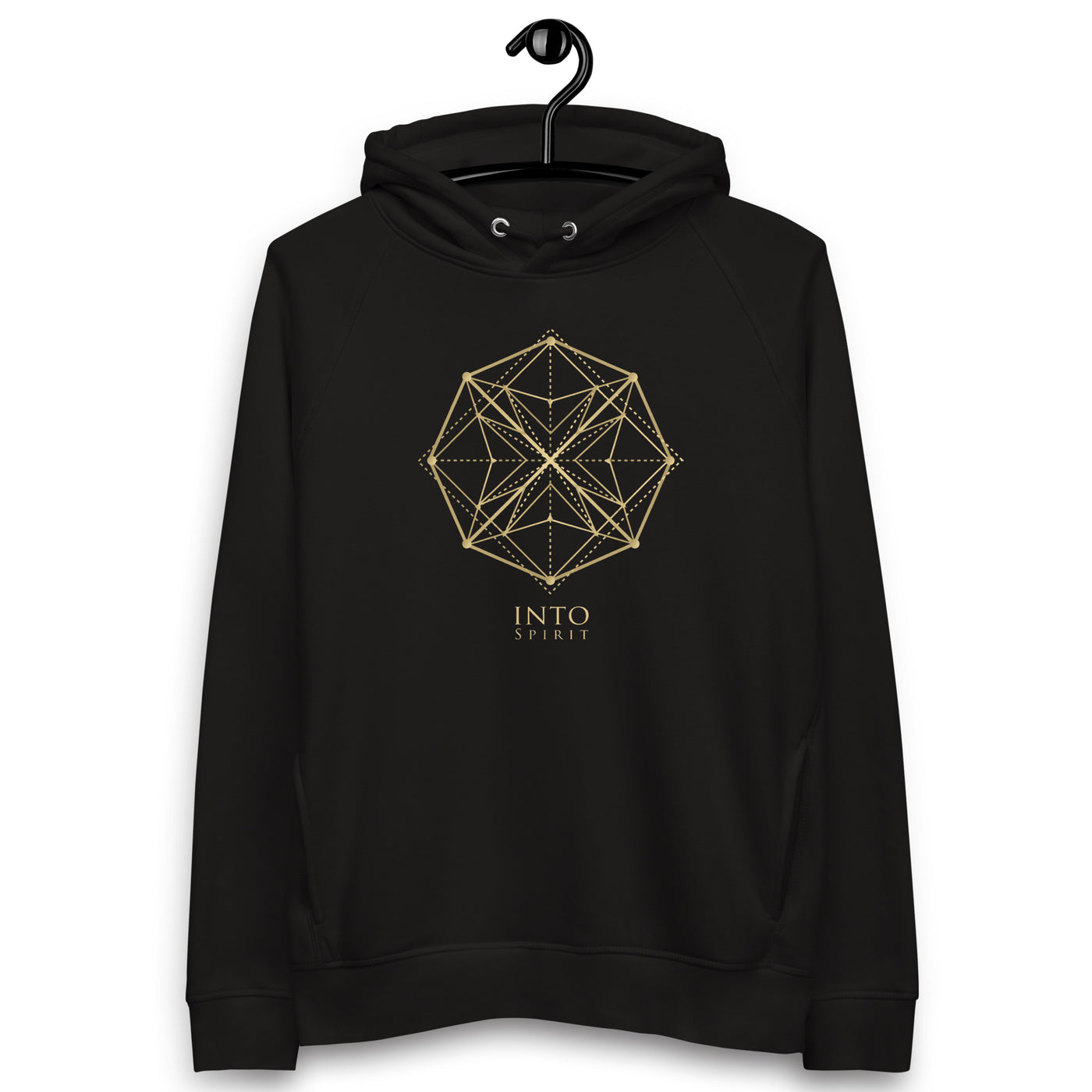 Sacred geometry mandala unisex pullover eco-hoodie