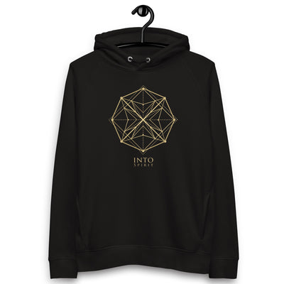 Sacred geometry mandala pullover women´s eco-hoodie