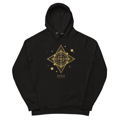 Sacred star geometry unisex pullover hoodie