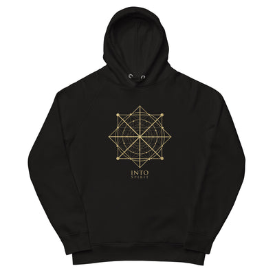 Sacred geometry unisex pullover eco-hoodie