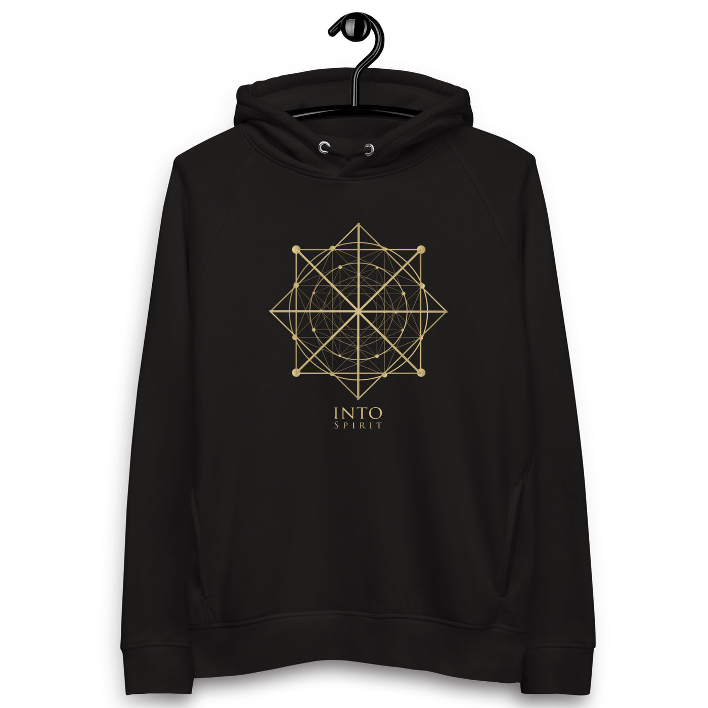 Sacred geometry unisex pullover eco-hoodie