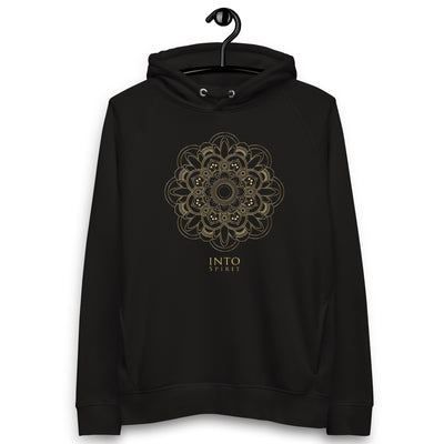 Golden flower mandala women´s pullover hoodie