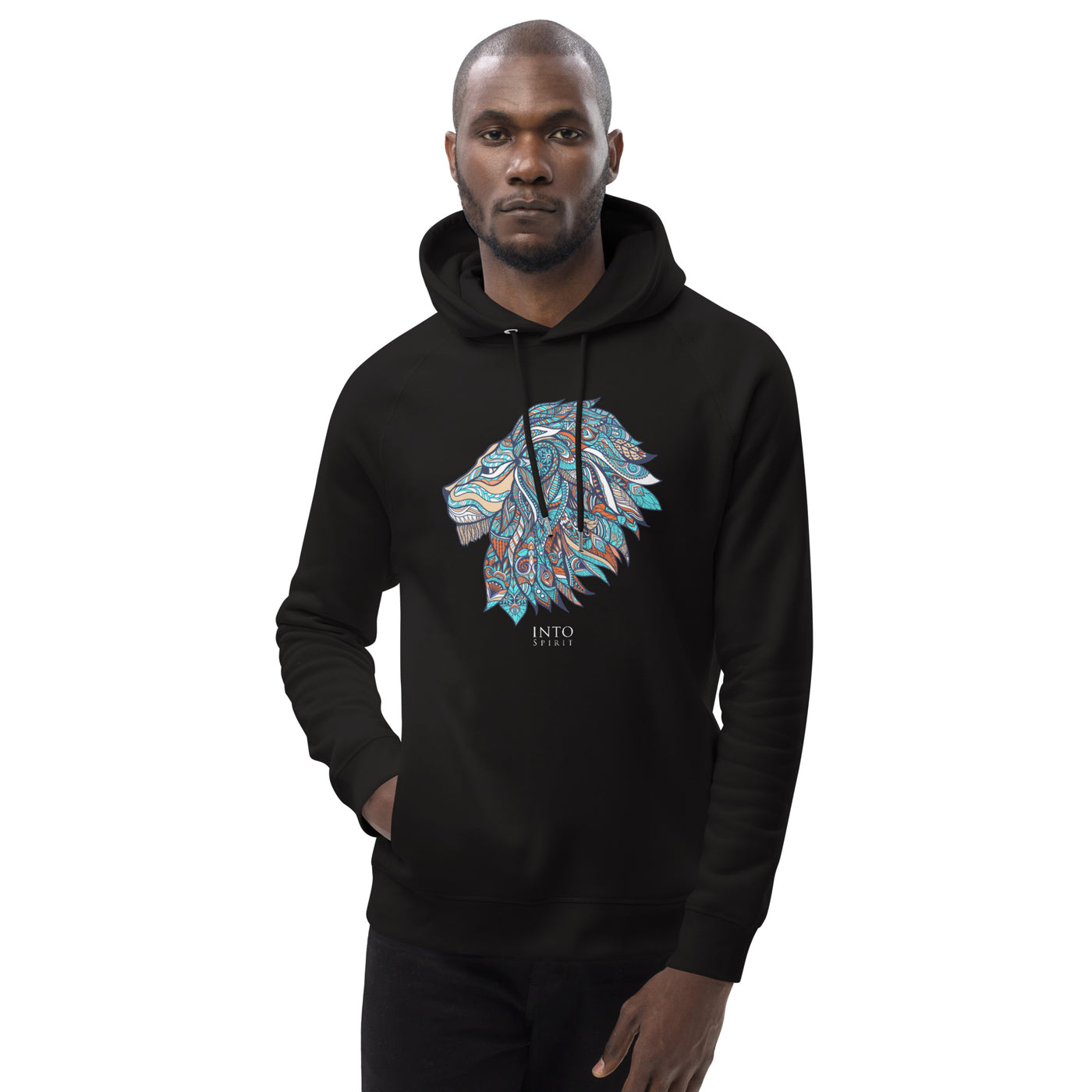 colorfull lion men's sweater pullover hoodie