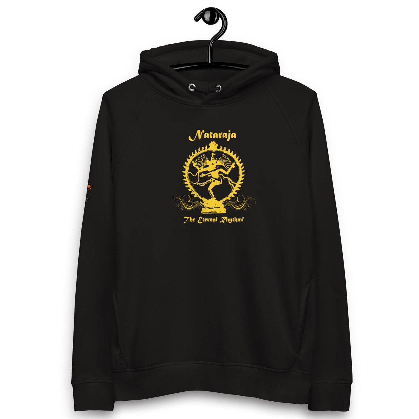 Yellow nataraja pullover man´s eco-hoodie