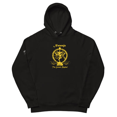 Yellow nataraja pullover man´s eco-hoodie