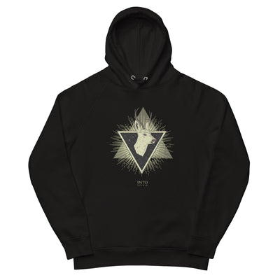 geometric deer unisex pullover women's eco-hoodie