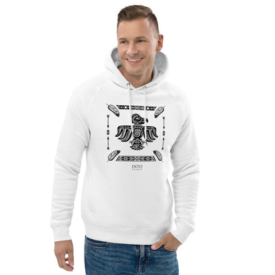 astral eagle man pullover eco-hoodie