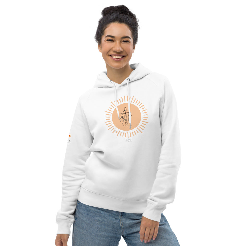 White women´s Eco-hoodie