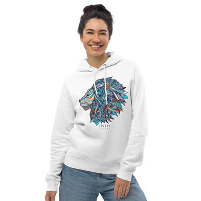 colorfull lion unisex pullover eco-hoodie