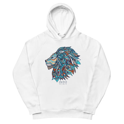 colorfull lion unisex pullover eco-hoodie