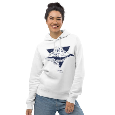 Whale unisex pullover women´s eco-hoodie