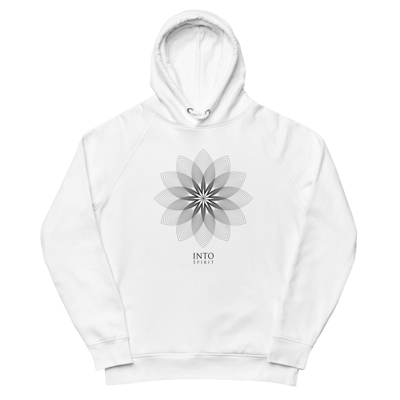 Flower women´s pullover eco-hoodie