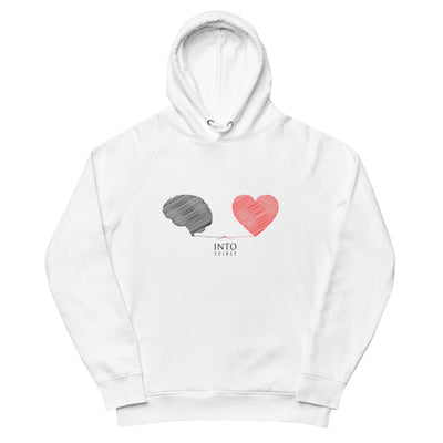 mind and heart pullover men's eco-hoodie