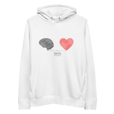 mind and heart unisex pullover eco-hoodie