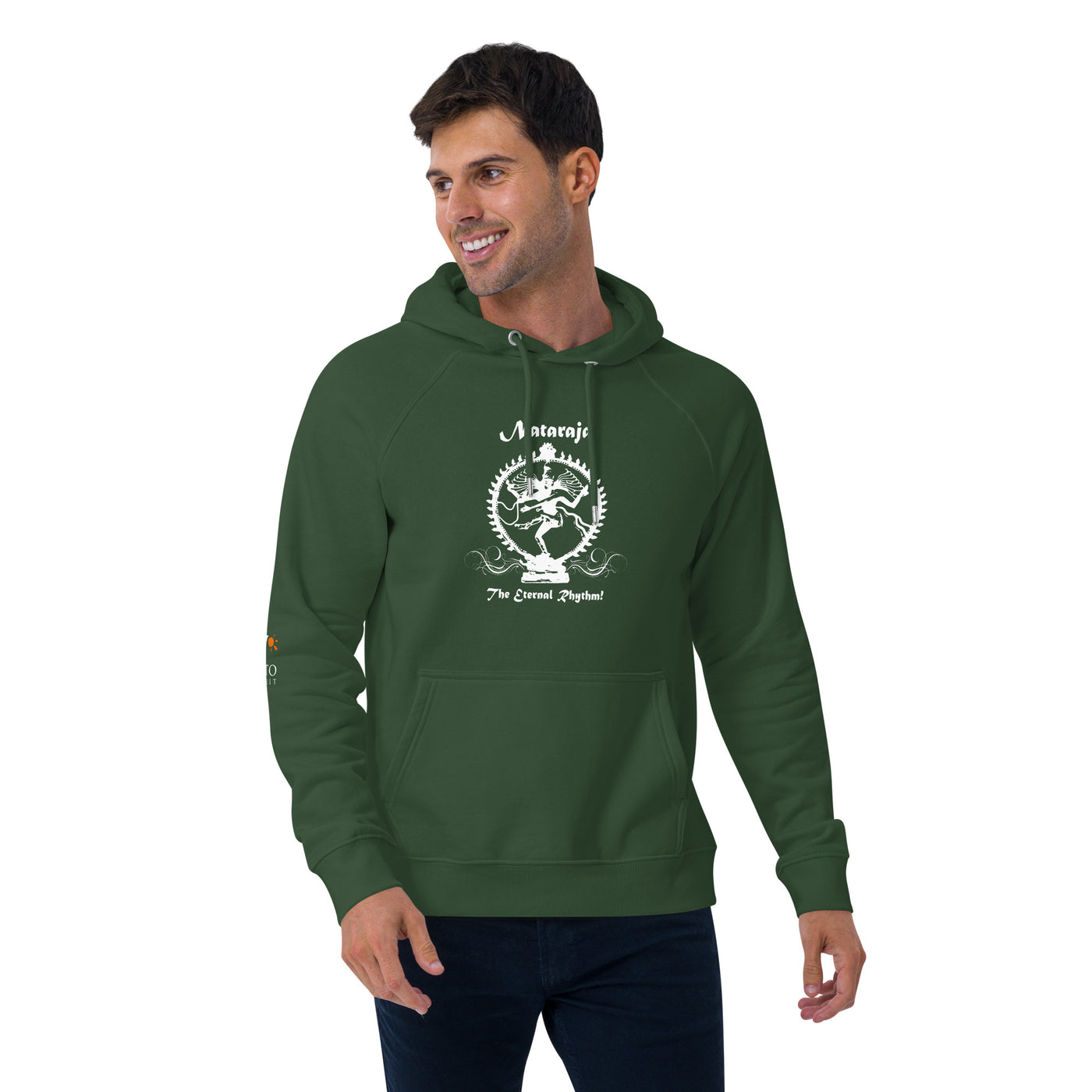 Green Nataraja man´s eco-hoodie