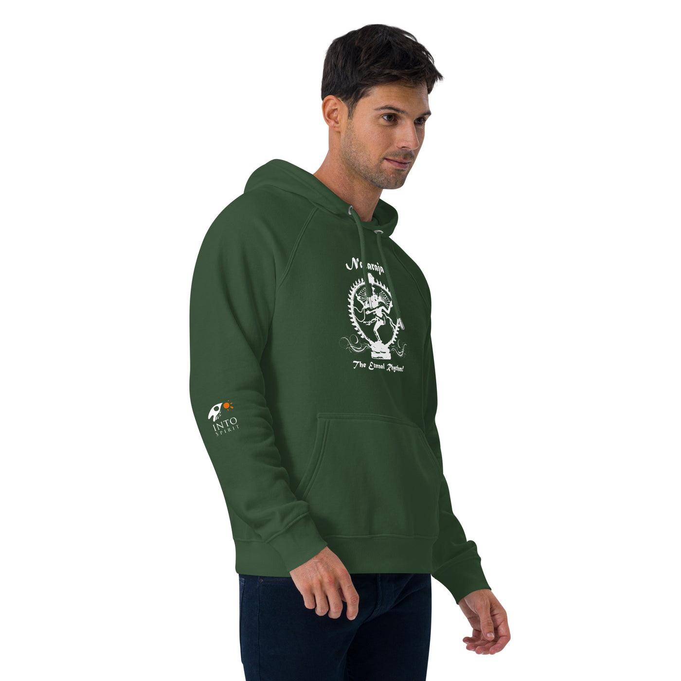 Green Nataraja man´s eco-hoodie