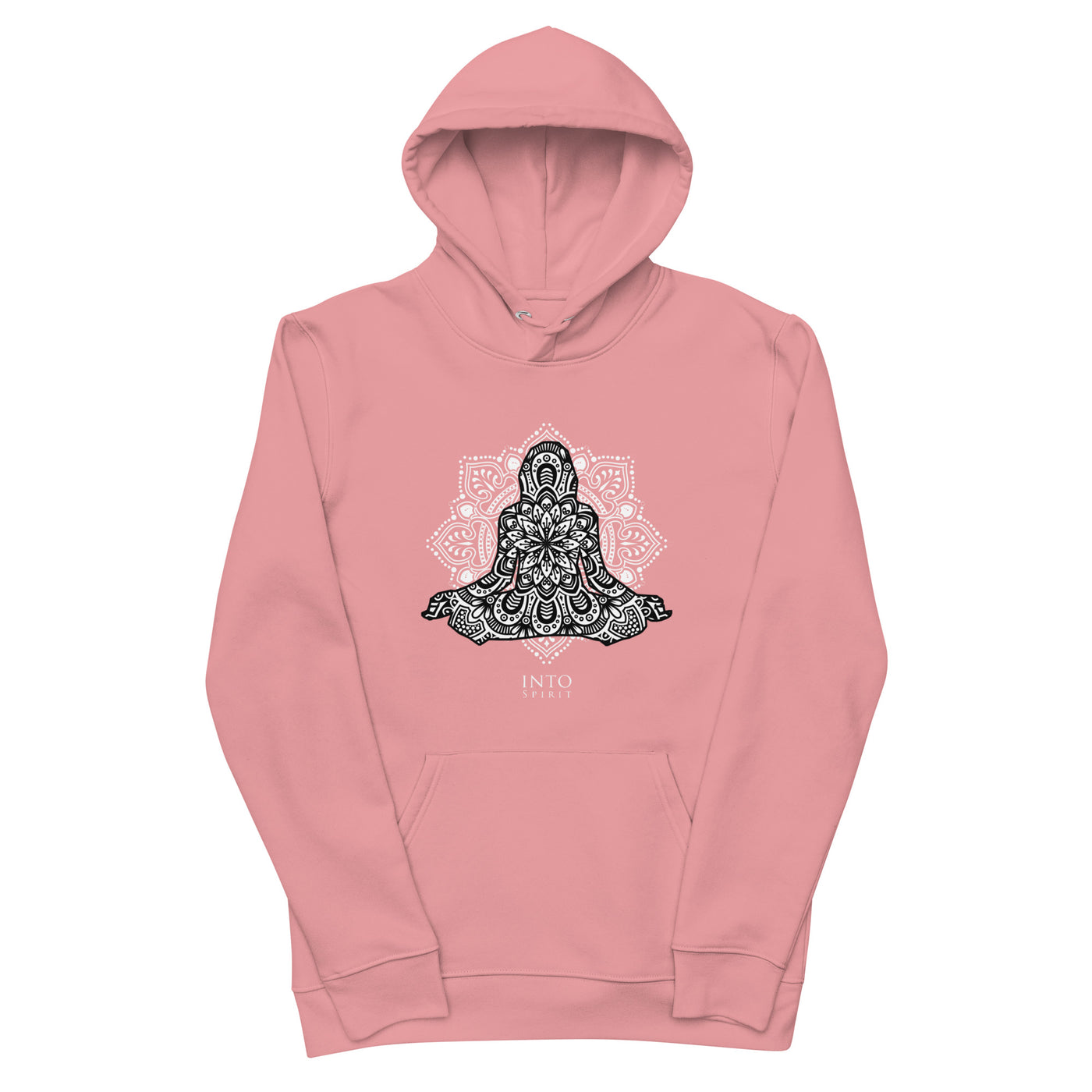 Pink mandal yoga women´s essential eco-hoodie