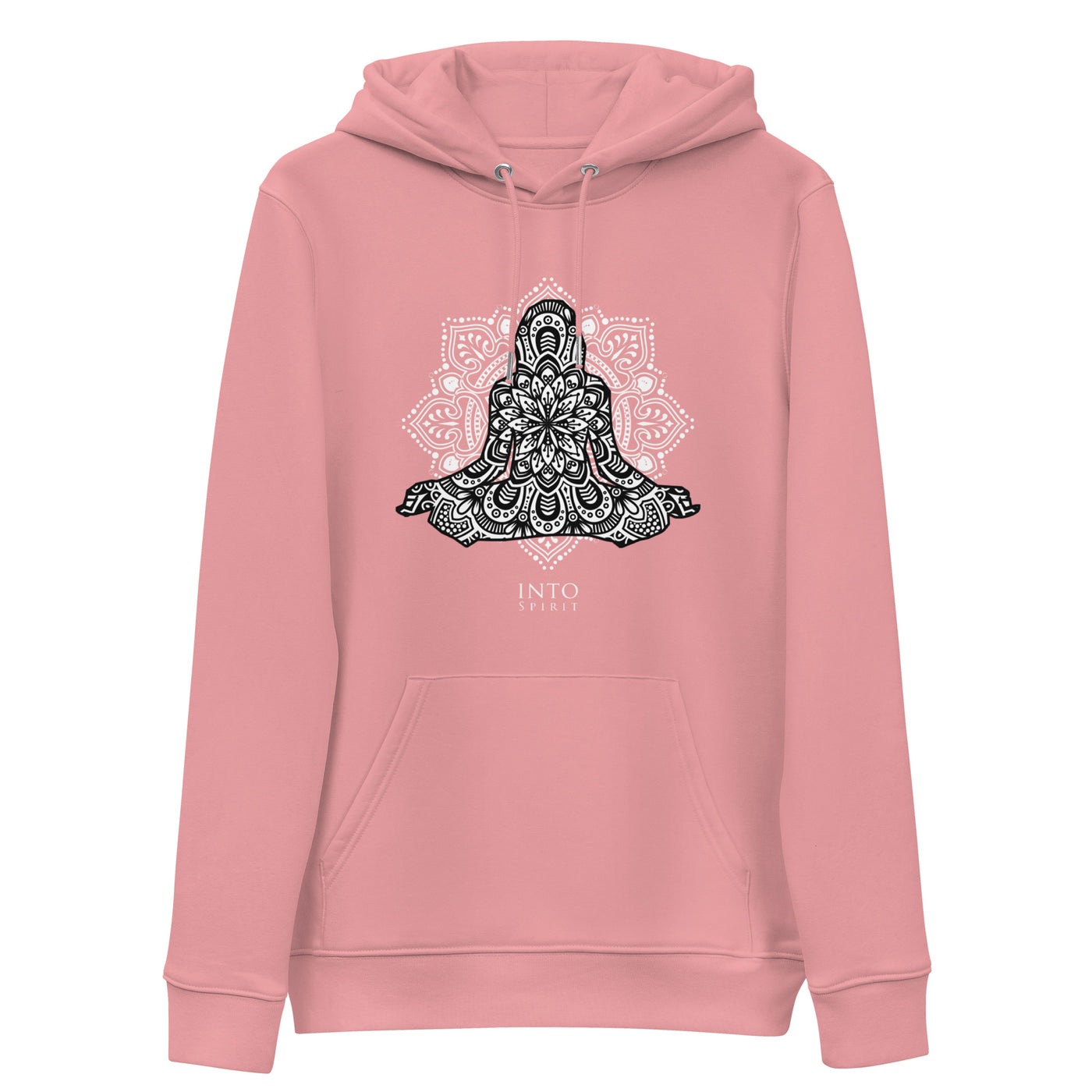 Pink mandal yoga women´s essential eco-hoodie