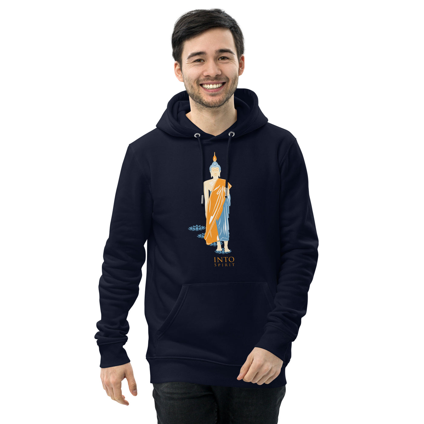 Yoga buda unisex eco-hoodie