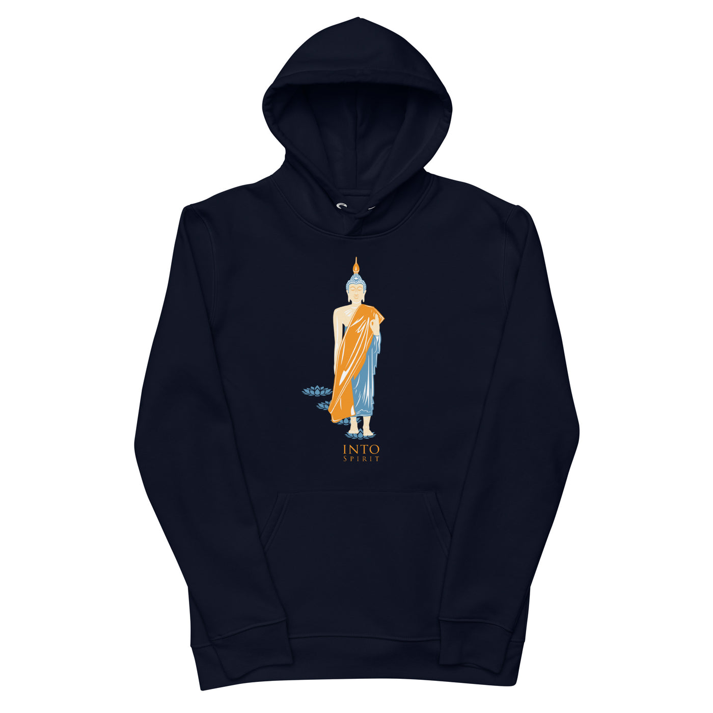 Yoga buda unisex eco-hoodie