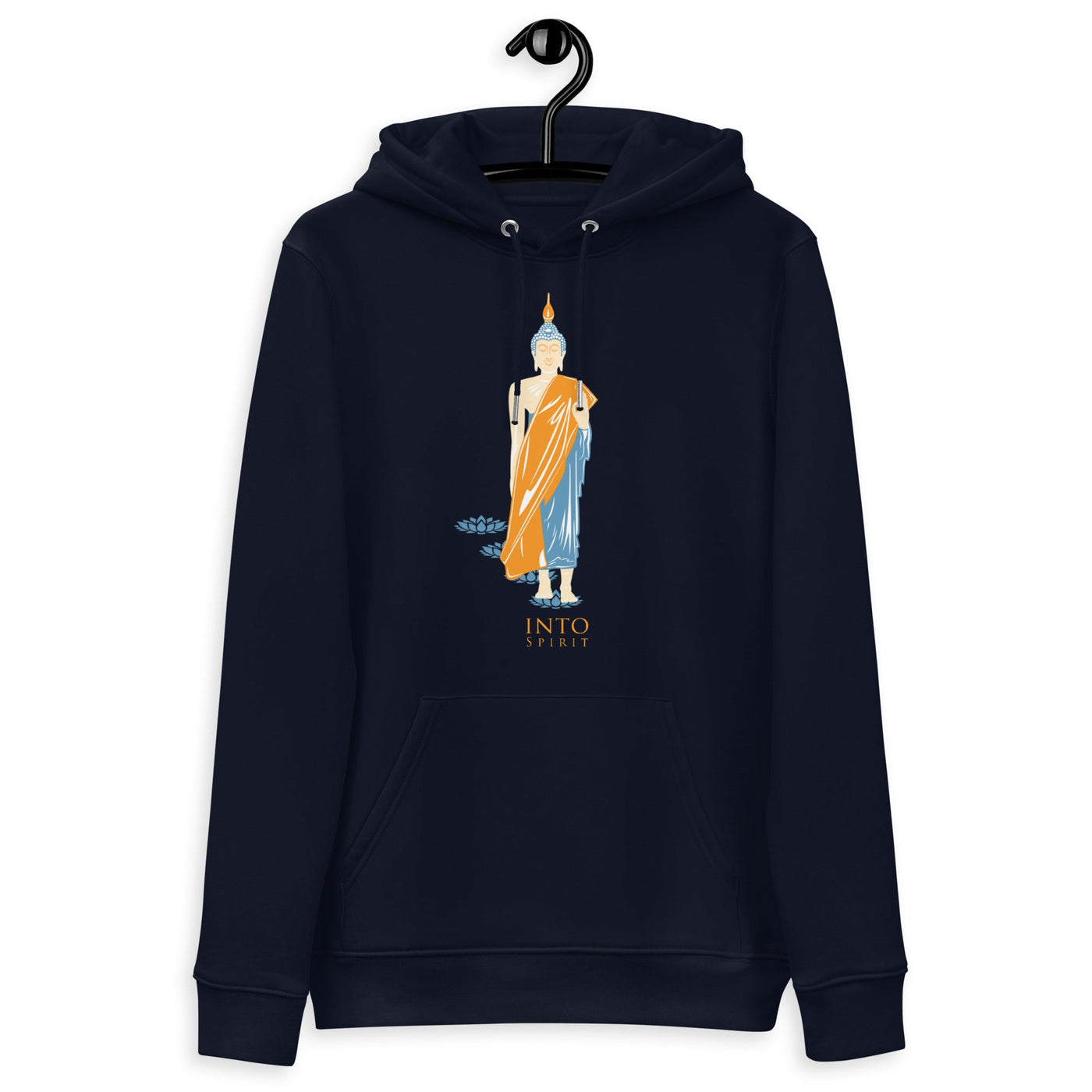 Yoga buda men's eco-hoodie