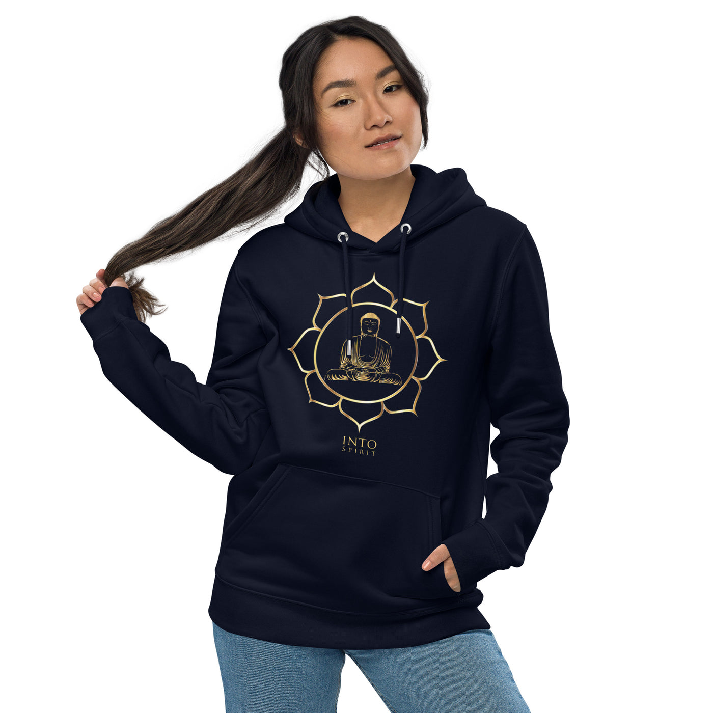 Buda mandala unisex essential eco-hoodie