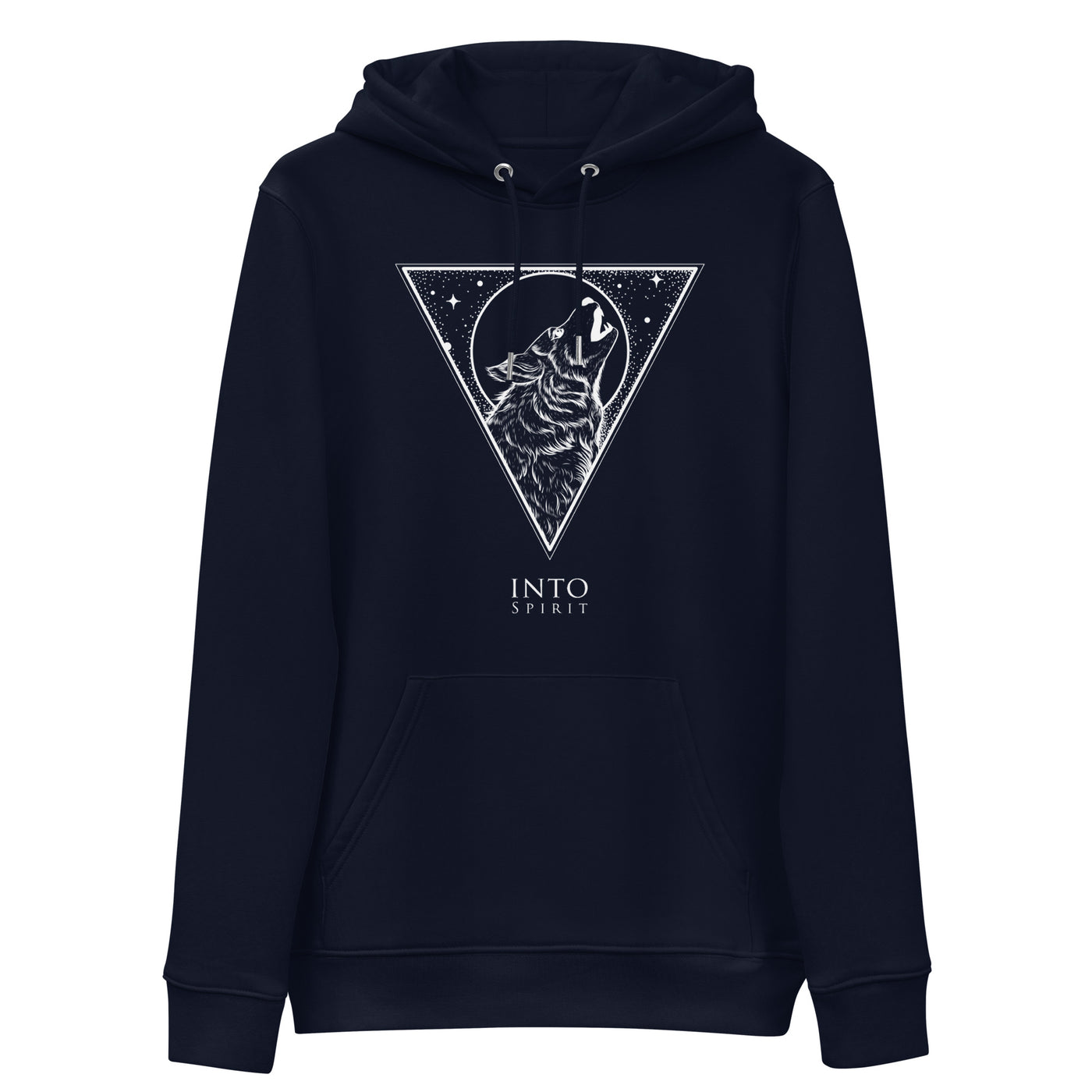 howling Wolf man´s essential eco-hoodie